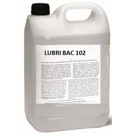 Desinfectante bacteriano - LUBRI BAC 102, 5L