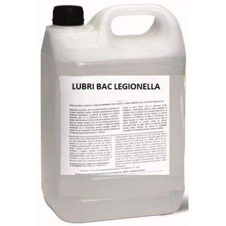 LUBRI BAC LEGIONELLA, 5L - Bactericide