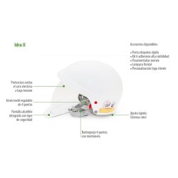 Casco IDRA II blanco