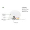 Helmet IDRA II , white
