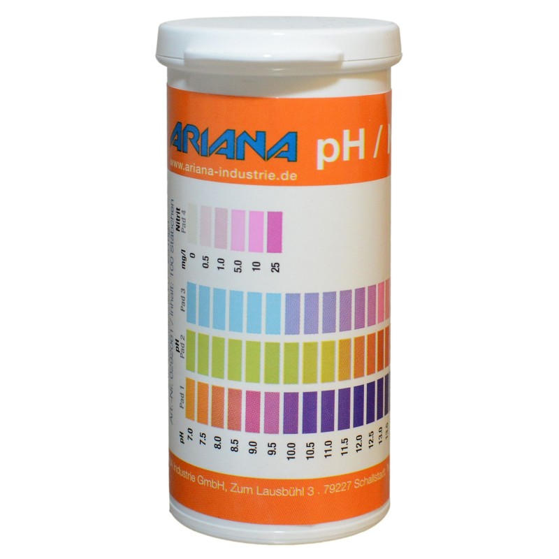 Varillas de indicación PH/Nitrito Varillas de indicación PH/Nitrito