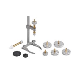 Dispositivo sangrador-frenos y embragues, sin tapones