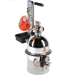 Dispositivo sangrador-frenos y embragues, con tapones