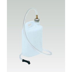 Brake fluid recovery tank. 