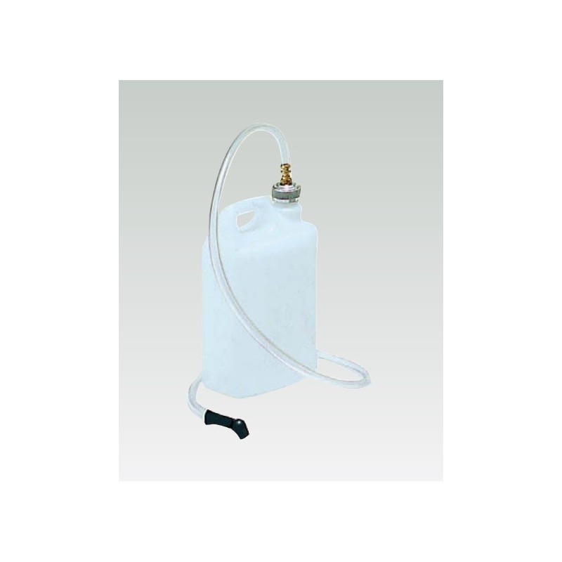 Brake fluid recovery tank. 