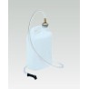 Brake fluid recovery tank. 