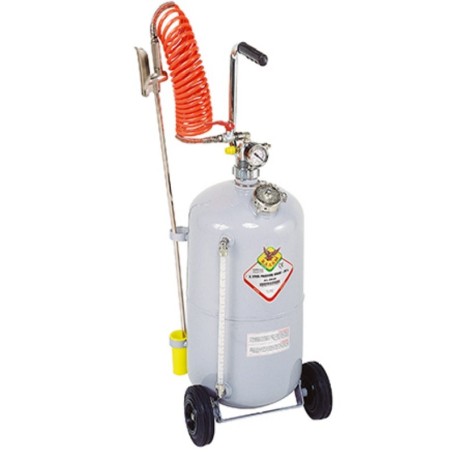 Pulverizador INOX, depósito carro 24 litros