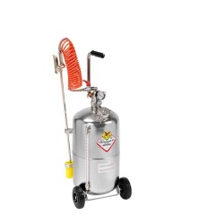Stainless-steel pressure sprayers with 24 litre 