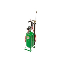 Portable air-operated oil drainer 16-litre tank 