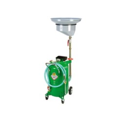 Récupérateur d’huile usée avec bac latéral et réservoir mobile de 65 l