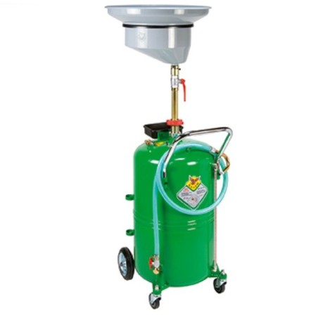 Recuperador aceite usado con depósito con carro de 90 l.  