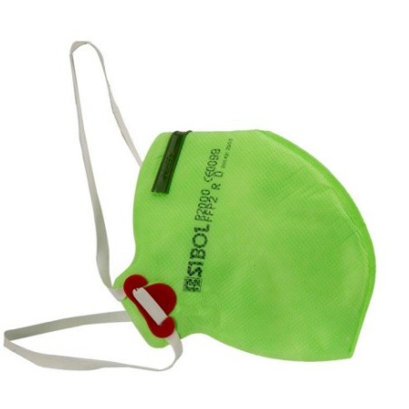 Mascarillas auto filtrante PLEGADA R2000 P2D,