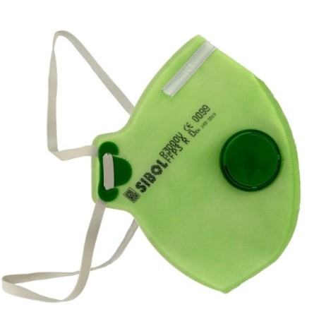 Mascarilla auto filtrante plegada R3000 P3DV