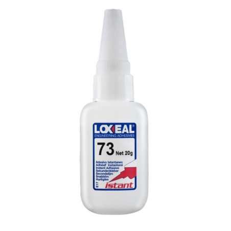 LOXEAL ISTANT 73 Tenaz Tranparente para Metal y Goma, 20gr., caja 10uds