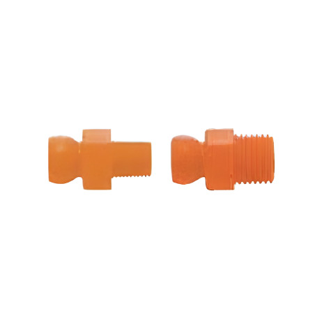 Emenda Rosca NPT 3/8" Conexão Industrial | Lubricalia