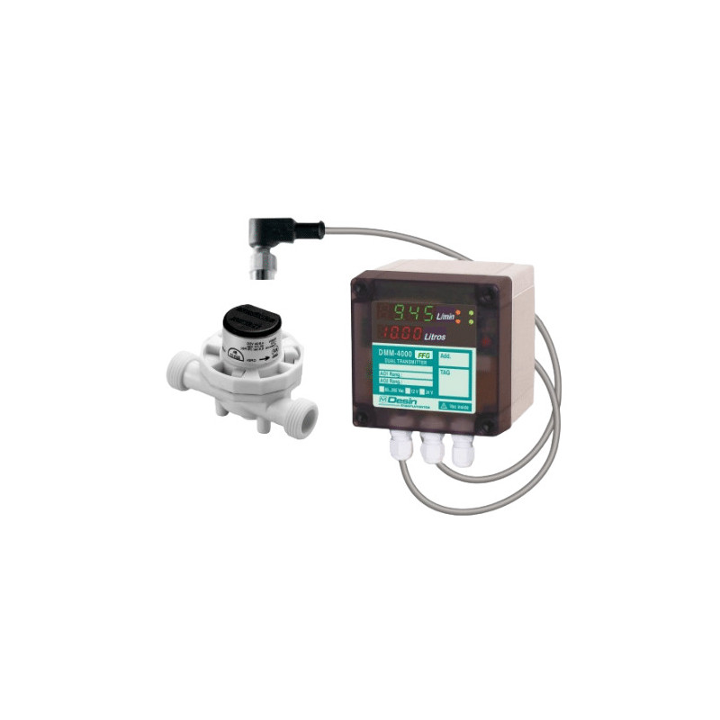 Caudalimetro turbina bajos rangos DMM-4000/FFG
