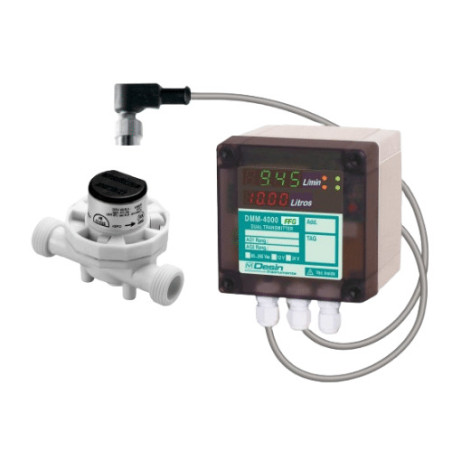 Caudalimetro turbina bajos rangos DMM-4000/FFG