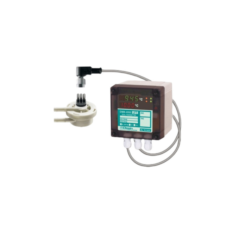 Caudalimetro turbina muy bajos rangos DMM-4000/FHK