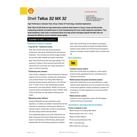 Shell Tellus S2 MX 32, 20 L