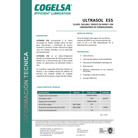 COGELSA Ultrasol E55, 20 L