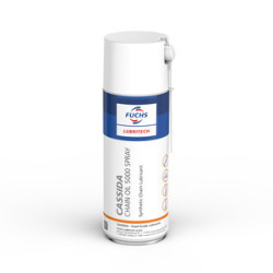 CASSIDA CHAIN OIL 5000 SPRAY - Lote 12 × 0,4 L. Imagen representativa del catálogo del proveedor; la presentación suministrada e