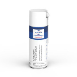 CASSIDA PTFE DRY SPRAY - Case 12 × 0.4 L. Representative supplier catalogue image; the supplied presentation is the one stated i