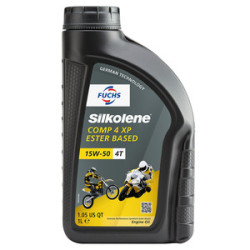 SILKOLENE COMP 4 15W-50 - XP - Lot 10 × 1 L. Representative supplier catalogue image; the supplied presentation is the one state