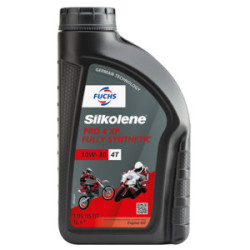 SILKOLENE PRO 4 10W-30 XP - Lot 10 × 1 L. Representative supplier catalogue image; the supplied presentation is the one stated i