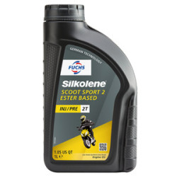 SILKOLENE SCOOT SPORT 2 - Case 10 × 1 L. Representative supplier catalogue image; the supplied presentation is the one stated in