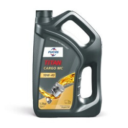 TITAN CARGO MC SAE 10W-40 - Lot 3 × 5 L. Representative supplier catalogue image; the supplied presentation is the one stated in