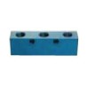 Distribuidor monobloque 4 salidas 1/4" y RI 3/8"