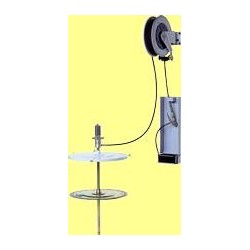 Engrasador a bomba de pared para bidones da 180/220 kg