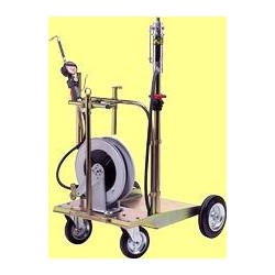 Mobile oil dispenser platform 