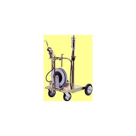 Mobile oil dispenser platform 
