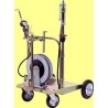 Mobile oil dispenser platform 