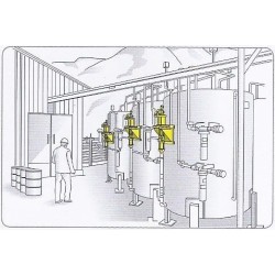 Bomba 18 l/min relación 5:1 para bidones comerciales de 180/220 kg