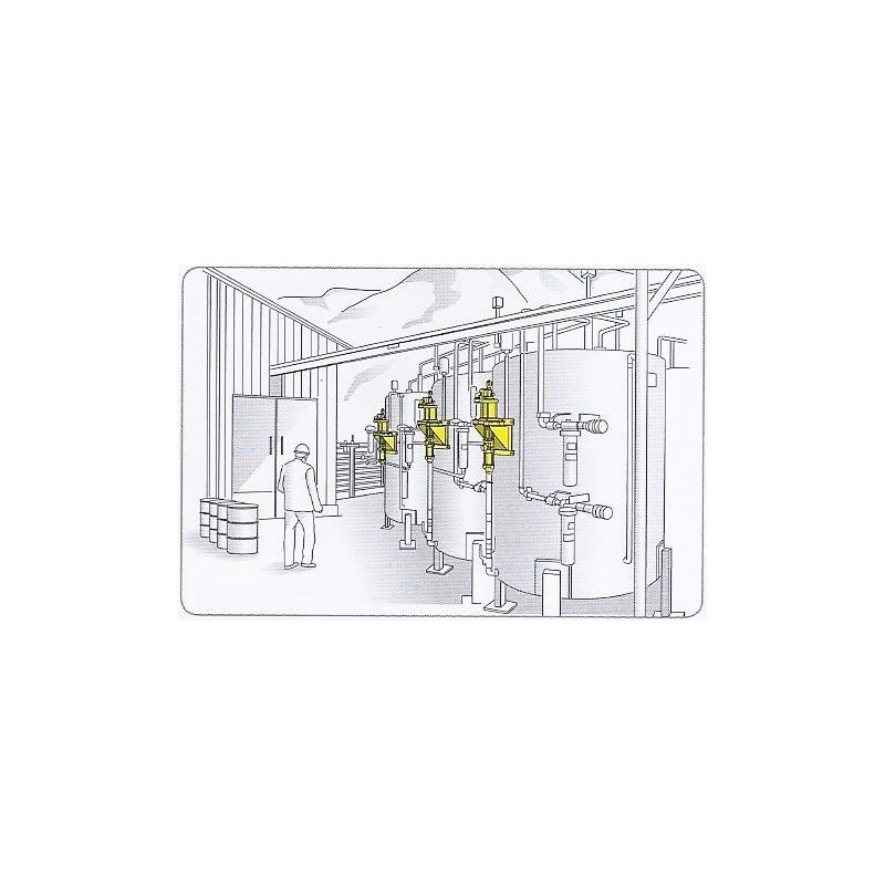 Bomba 18 l/min relación 5:1 para bidones comerciales de 180/220 kg