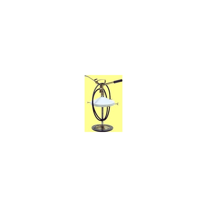 Hand-operated grease pump for drums of 12/20 kg. 