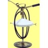 Hand-operated grease pump for drums of 16/30 kg. 