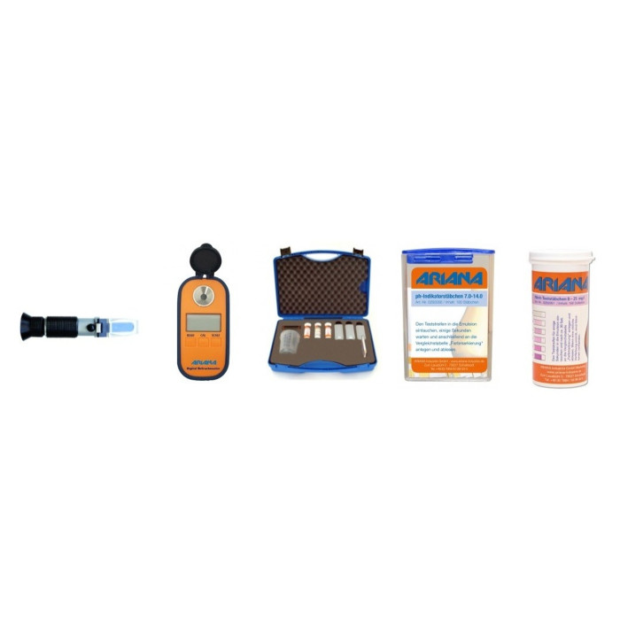 Unidades de mezclado y refractómetros