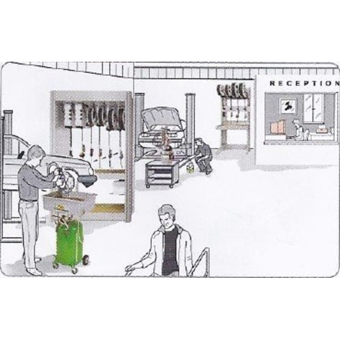 Colunas de serviço Frontais e Bilaterais