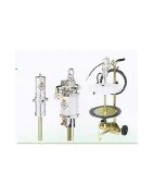 Air-operated pumps for grease distribution