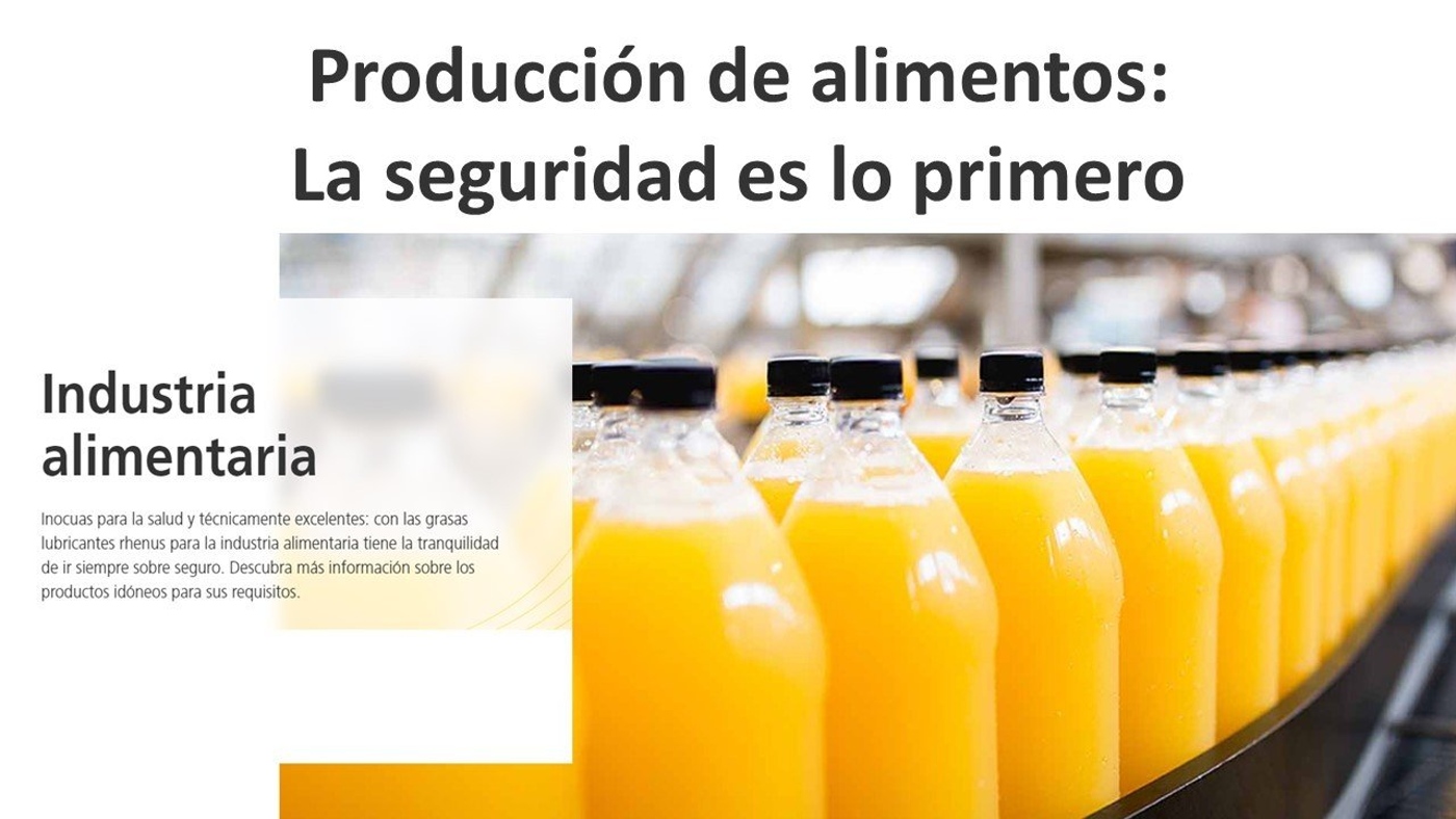 Food-grade products for industry | Lubricalia