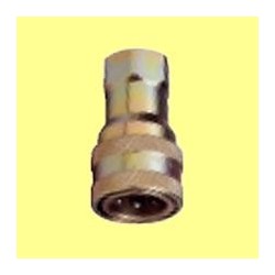Quick-connection female with check valve, thread 1/4” F.