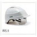 Casco IRIS II blanco. S/Ventilación. Gafa incorporada *