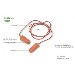 Protections auditives DCMAX 200 CORD