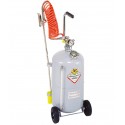Stainless-steel pressure sprayers with 24 litre