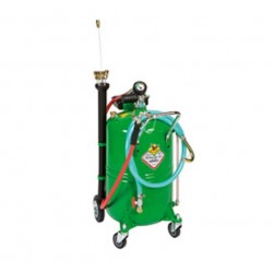 Waste oil drainers for pits. 