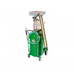 Universal pantograph oil suction/drainer, 115-litre