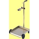 Trolley for drums of 20/60 kg equipped with four wheels